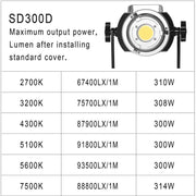 300W Continuous Video Light