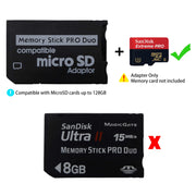 Micro SD to Memory Stick Adapter