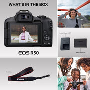 EOS R50 Vlogging Camera
