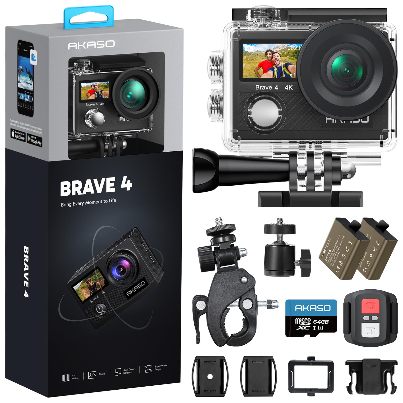 Brave 4 4K Action Camera