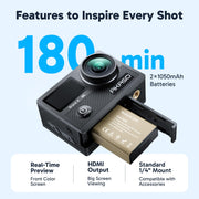 Brave 4 4K Action Camera