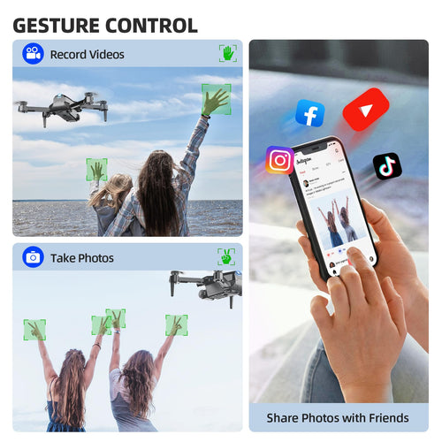 1080P FPV Foldable Drone